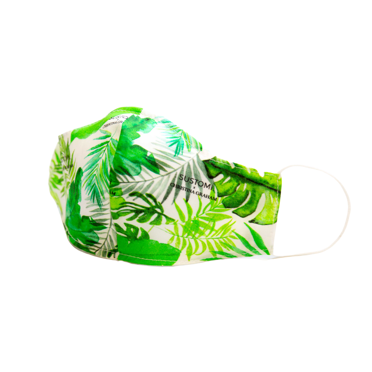 Facemask in Fronds by Christina Graham