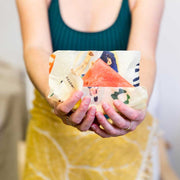 Georgie Wilson - beeswax wrap fruit watermelon storage