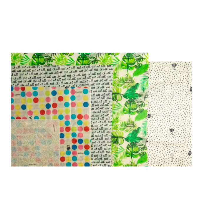 Beeswax Wraps Singles | Sustomi store