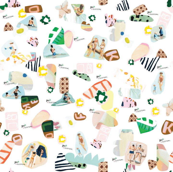 Georgie Wilson -  Australian designer beeswax wrap summertime disco