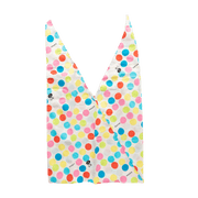 Tasmanian made japanese style bento carry all bag polka dot | designer organic cotton shopping produce bag | Tasmania, Australia | SUSTOMi Your freshly organised life